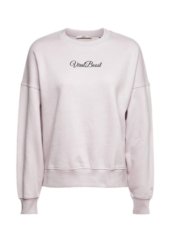 Sudadera Lila Claro - Sin Capucha