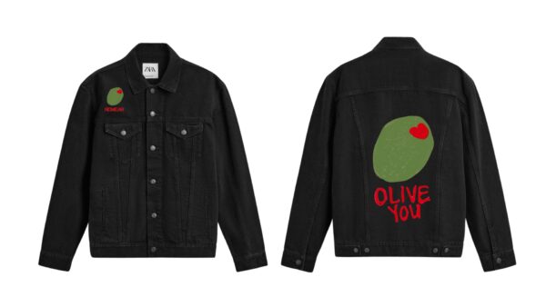 Chaqueta vaquera olive