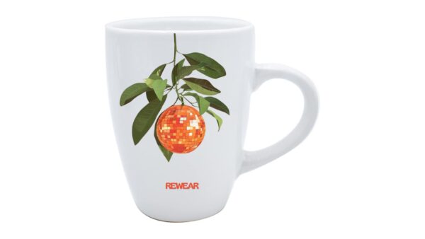 Taza orange disco