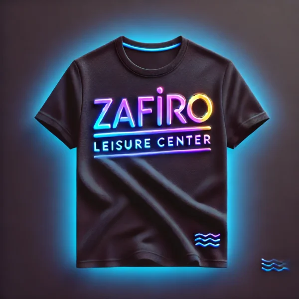 Camiseta merchandising Zafiro
