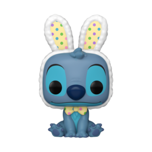 Figura Pop up de Stitch personaje de Lilo y Stitch, colección exclusiva de Stich disfrazado de conejo de pascua para la temporada de Pascua.